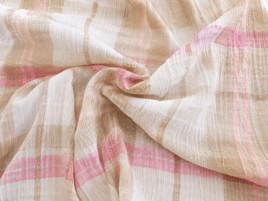 Pastel Plaid Balloon Pants