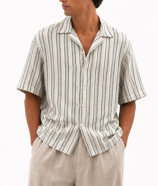 Sage Striped shirt